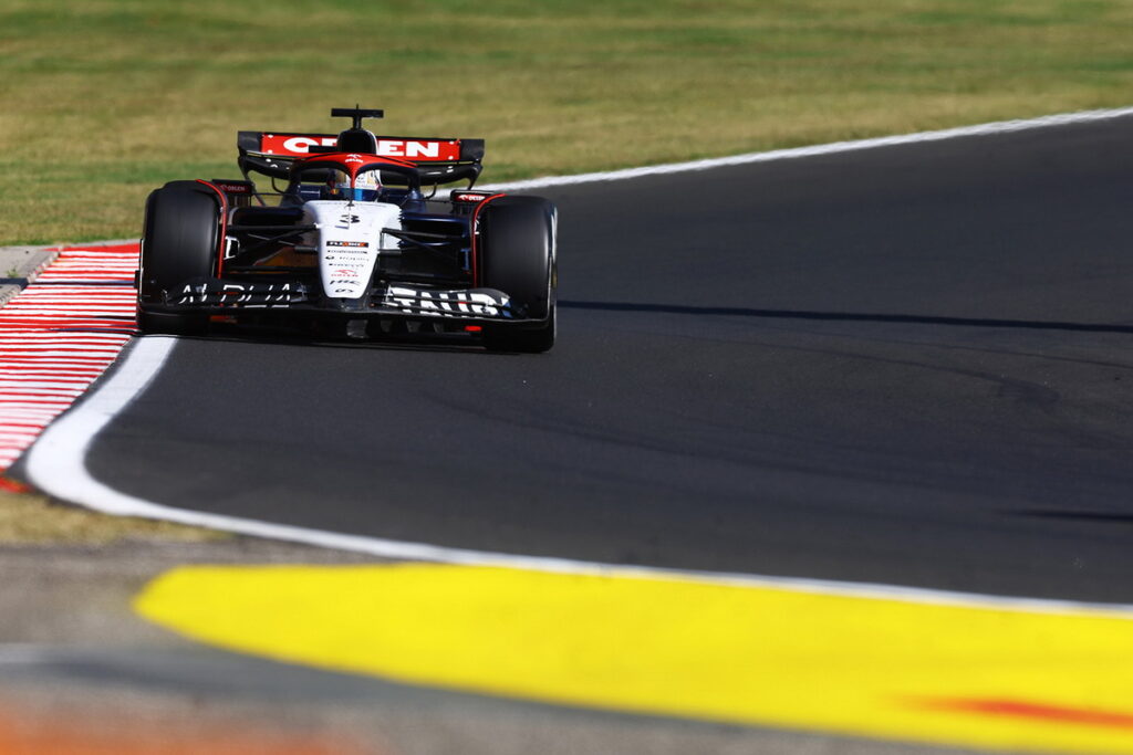 Daniel Ricciardo以Scuderia AlphaTaura身份在本季首度登場，最終以第13名的成績完賽。（圖片來源：Red Bull）