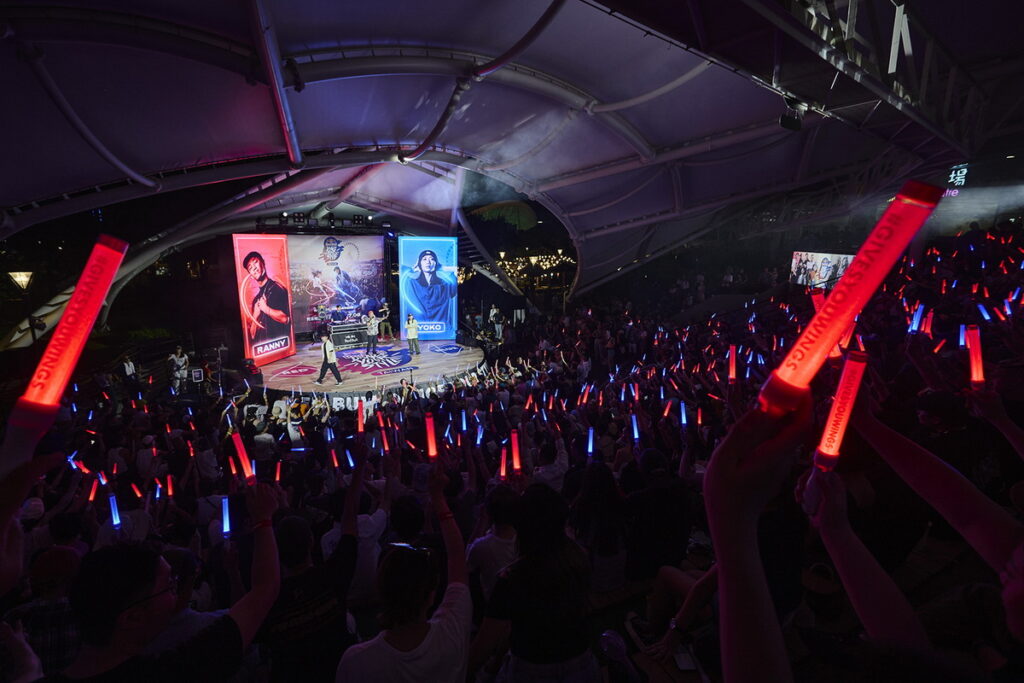 Red Bull Dance Your Style登場兒童新樂園，現場破千名觀眾擠爆舞台，見證2023年台灣冠軍誕生。（Red Bull提供）