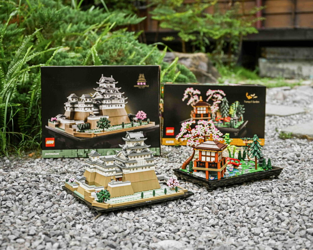樂高建築系列新品「姬路城」與ICONS系列新品「寧靜庭園」壯麗登場 邀請玩家漫步在日本