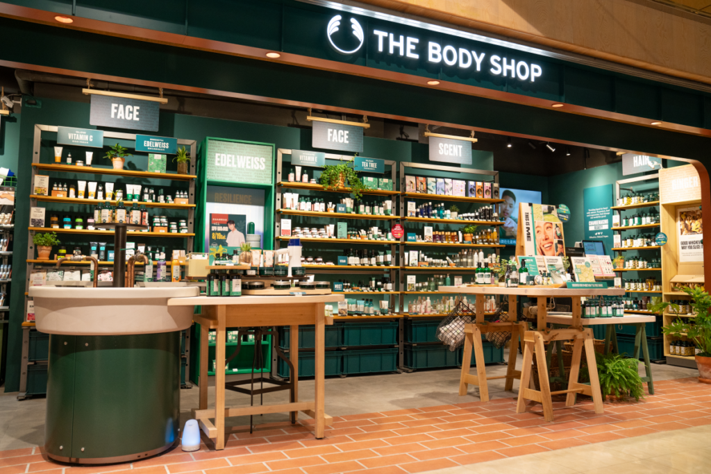 THE-BODY-SHOP-台北首間WORKSHOP永續概念店於京站全新亮相。圖／THE BODY SHOP