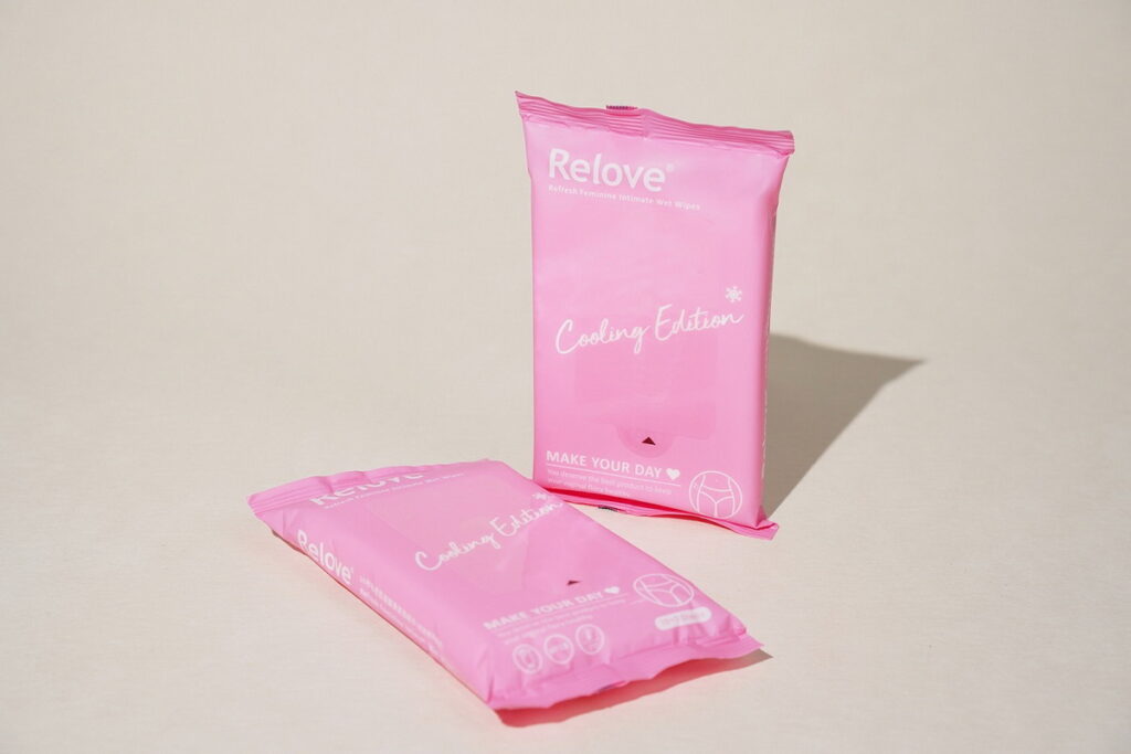 【Relove】30秒私密肌弱酸清潔濕紙巾-涼感玫瑰