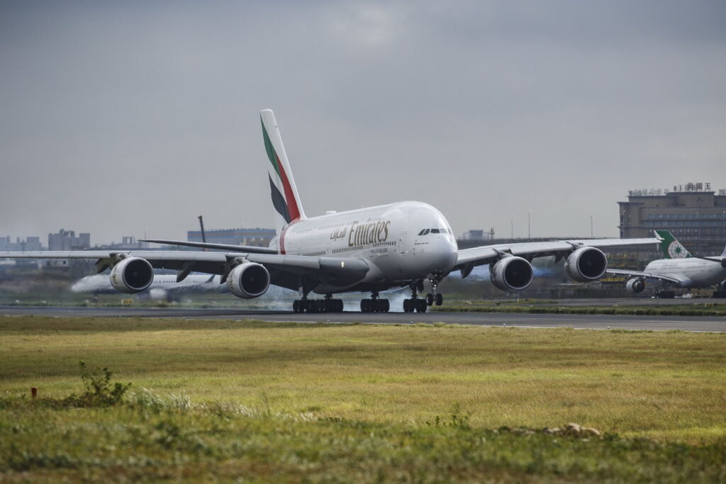 _阿聯酋航空A380旗艦客機正式復飛台北-杜拜每日航班。
