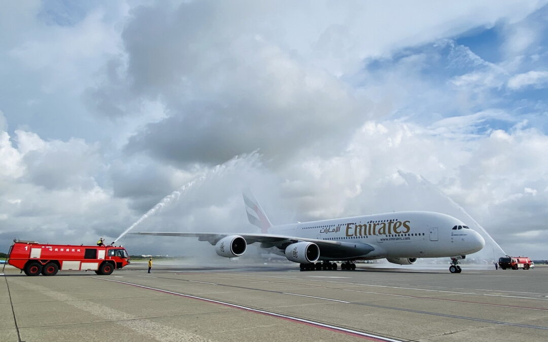 阿聯酋航空A380旗艦客機正式復飛台北-杜拜每日航班