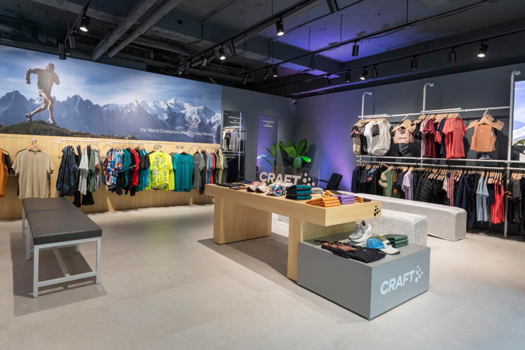 歐洲運動機能服的極限專家 CRAFT SPORTSWEAR 全球首間獨立門市盛大開幕
