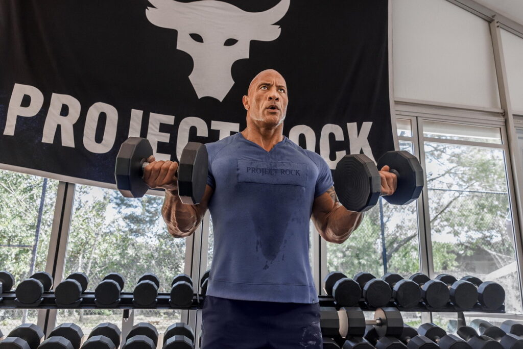 透過Project Rock系列新品的研發與推出，UA號召「健身房中最勤奮的訓練者」與巨石強森一同磨練鋼鐵意志。