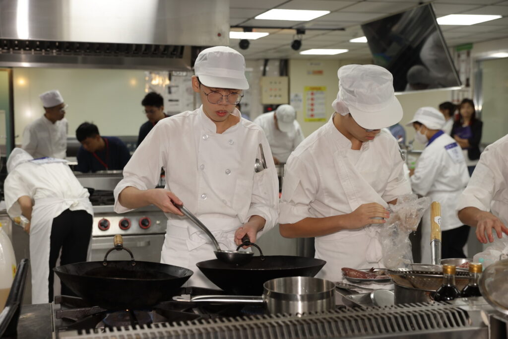 第五屆環太平洋國際廚藝大賽，在臺北城市科技大學隆重登場，各路廚藝高手互相較勁