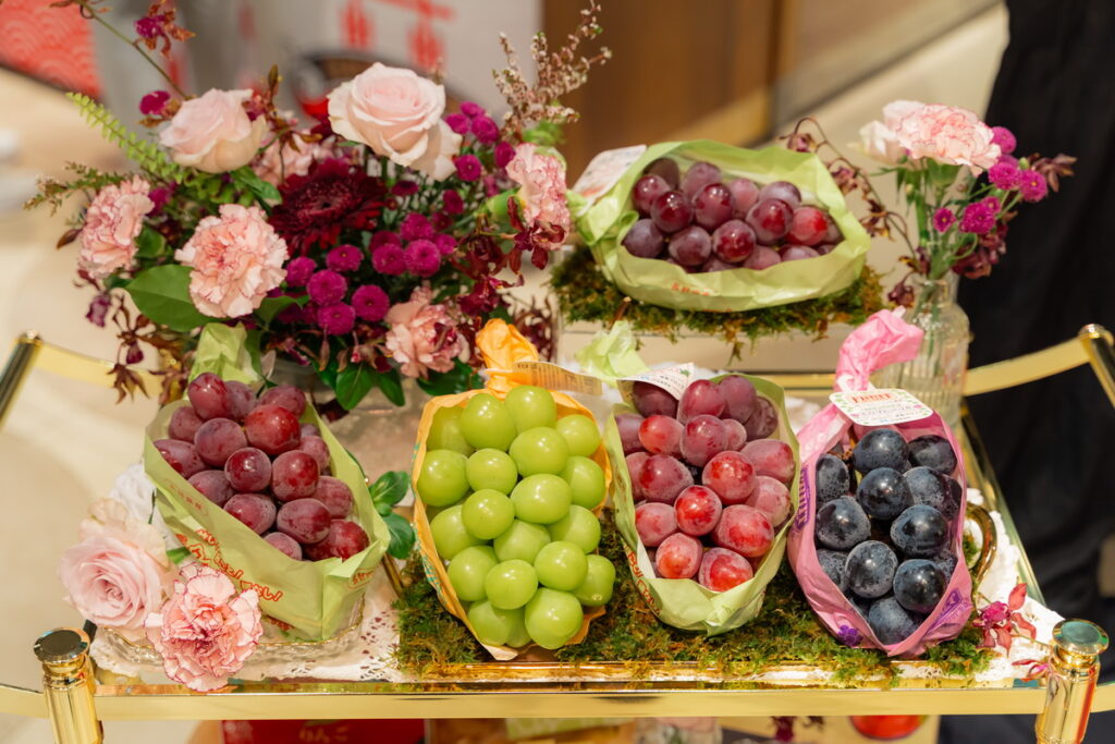 自9月14日（週四）起為期一週，台北三間微風超市（微風廣場、微風南京、微風南山）將同步銷售長野縣產葡萄。