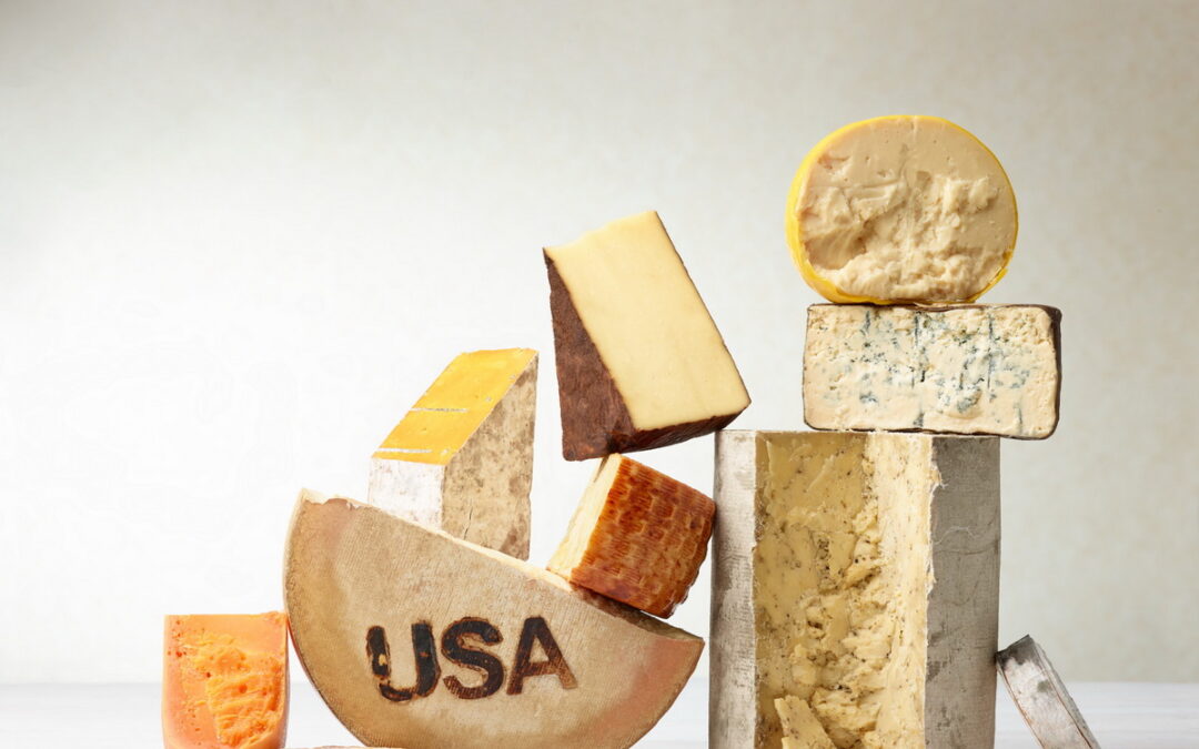 美國持續向世界各地提供優質、屢獲世界大獎的乳酪