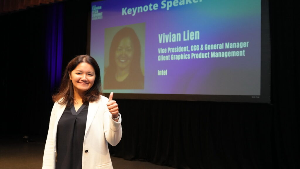  Intel 副總裁與事業群總經理  Vivian Lien連慧盈
