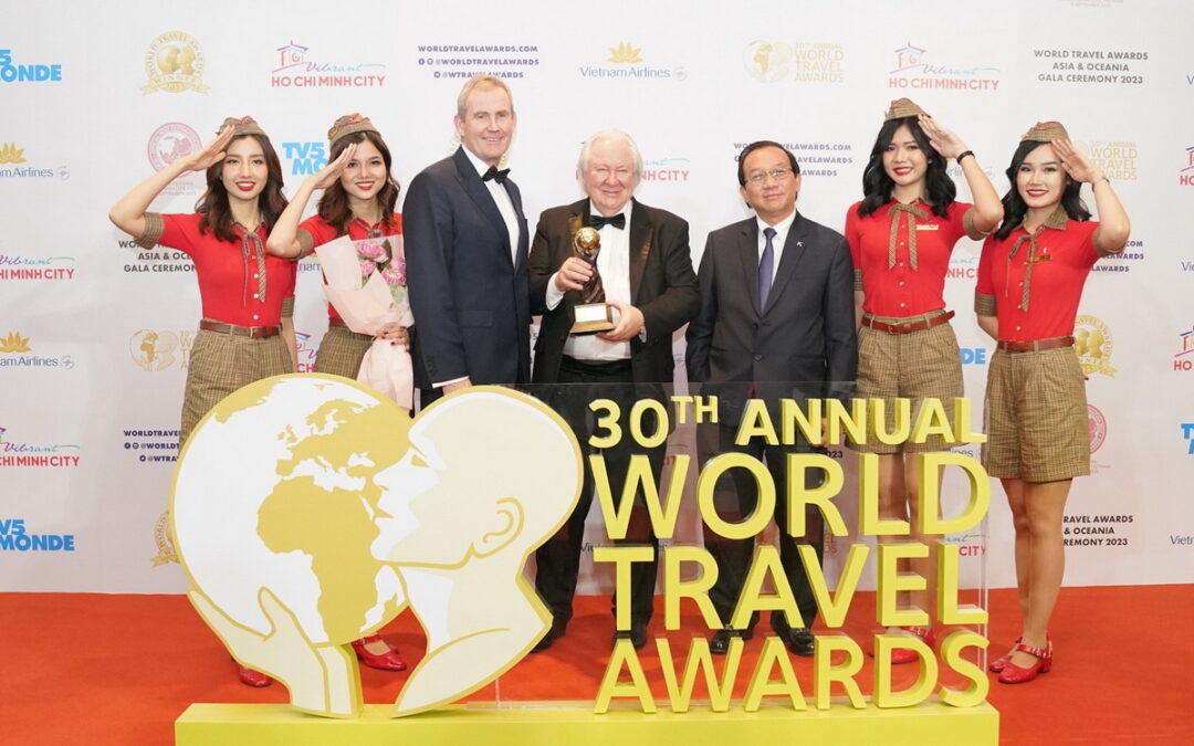 越捷航空榮獲世界旅遊大獎「2023 年亞洲最佳顧客體驗獎」