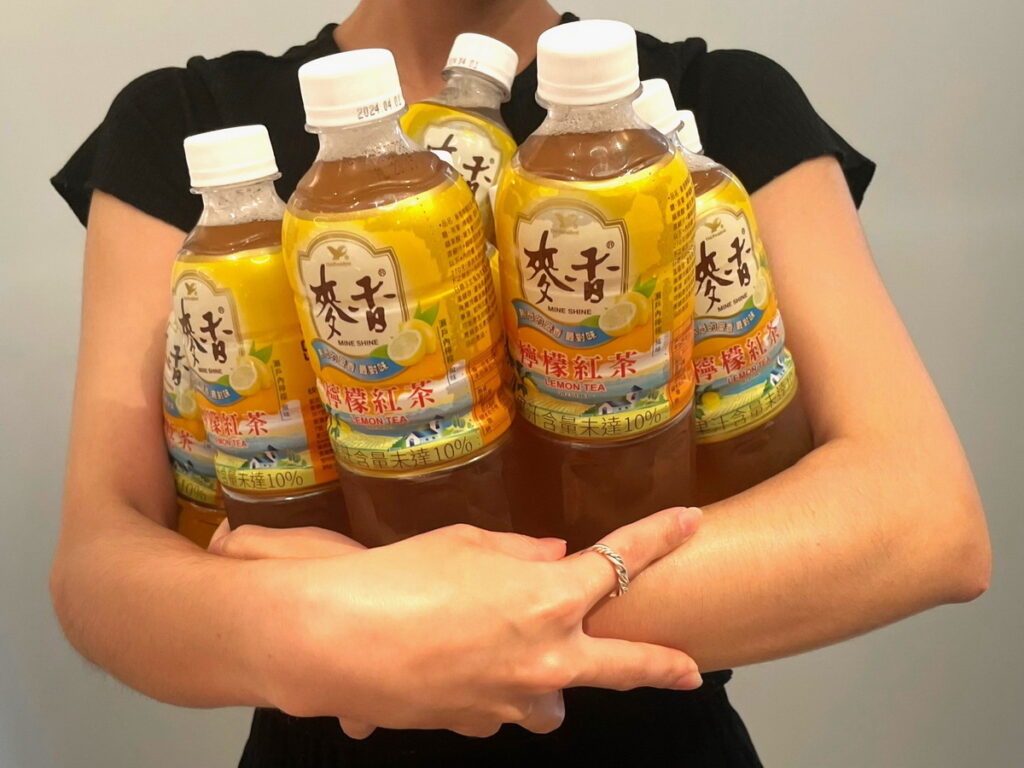 ▲麥香檸檬紅茶上市後獲消費者歡迎，開賣至今銷量已經突破百萬瓶大關