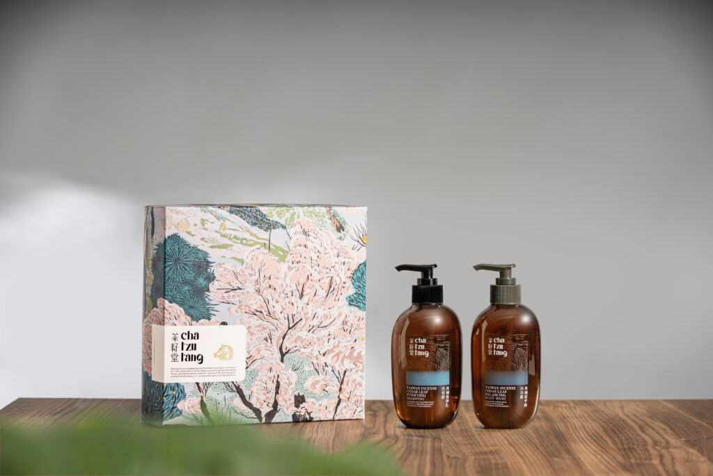 療癒沐浴－茶籽堂肖楠葉植萃雙入組禮盒