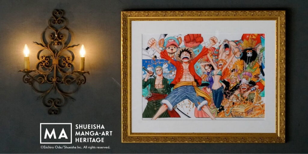 集英社第一家漫畫展示常設店鋪「SHUEISHA MANGA-ART HERITAGE」設在麻布台之丘。（森大廈提供）