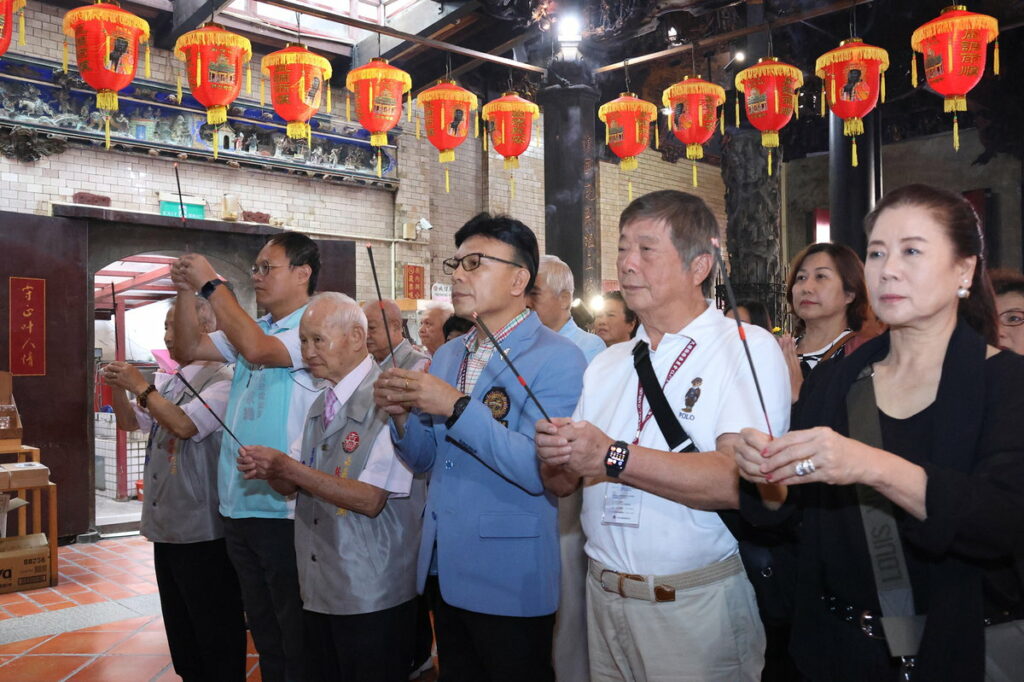 泰國台商總會參訪城隍廟體驗人文歷史之美