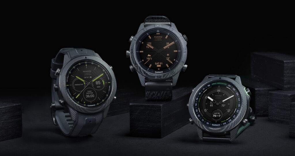 Garmin全球首款碳纖維智慧手錶「MARQ 非凡時刻系列碳纖特仕版」共推出三款包含「運動家」