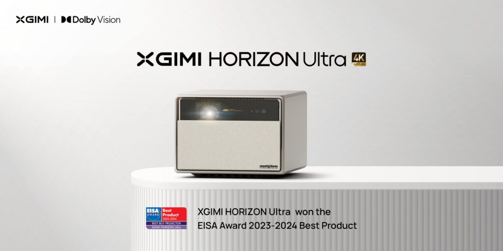 XGIMI HORIZON Ultra獲EISA年度必買投影機大獎肯定！
