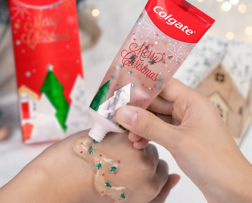 叮叮噹！台灣首發限定 高露潔聖誕閃耀限量版牙膏驚喜釋出