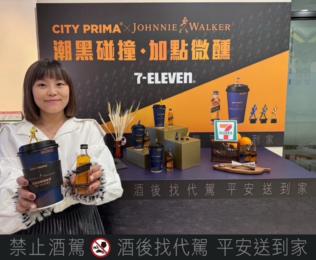 .風味碰撞再創驚喜！7-ELEVEN「CITY PRIMA」首度聯名「Johnnie Walker黑牌」推出精品微醺威士忌