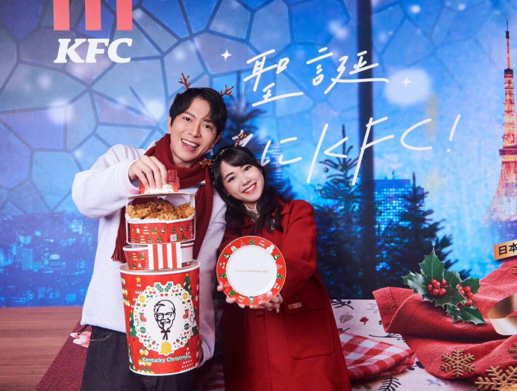 台日肯德基首度同步推出「聖誕巨大桶」，12月5日起開賣，限量1萬組！