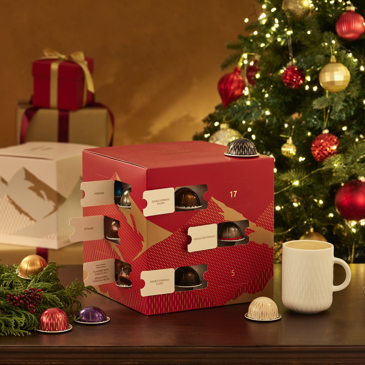 交換禮物推薦一：節慶限量耶誕倒數月曆，滿滿咖啡香陪你迎接耶誕佳節