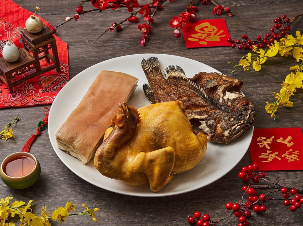板橋凱撒發稿照：凱撒富貴三牲巡禮組