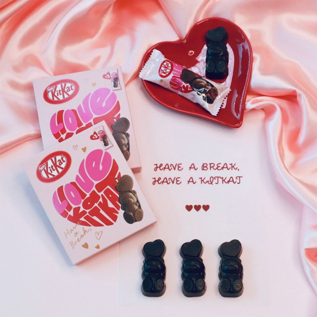 引發日本搶購潮！「KitKat LOVE 小熊威化」化身最強告白神器，傳達最真誠的心意