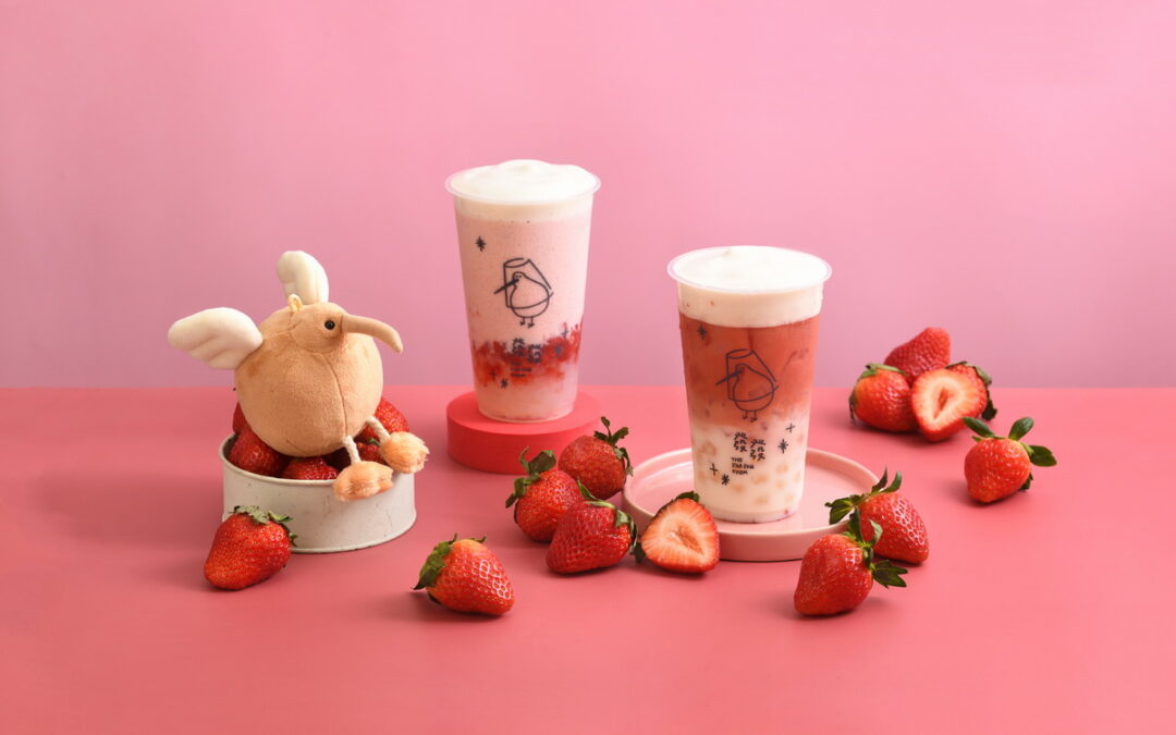 發發「踏雪尋莓系列」奶蓋尬草莓粉嫩來襲 草莓控心動警報