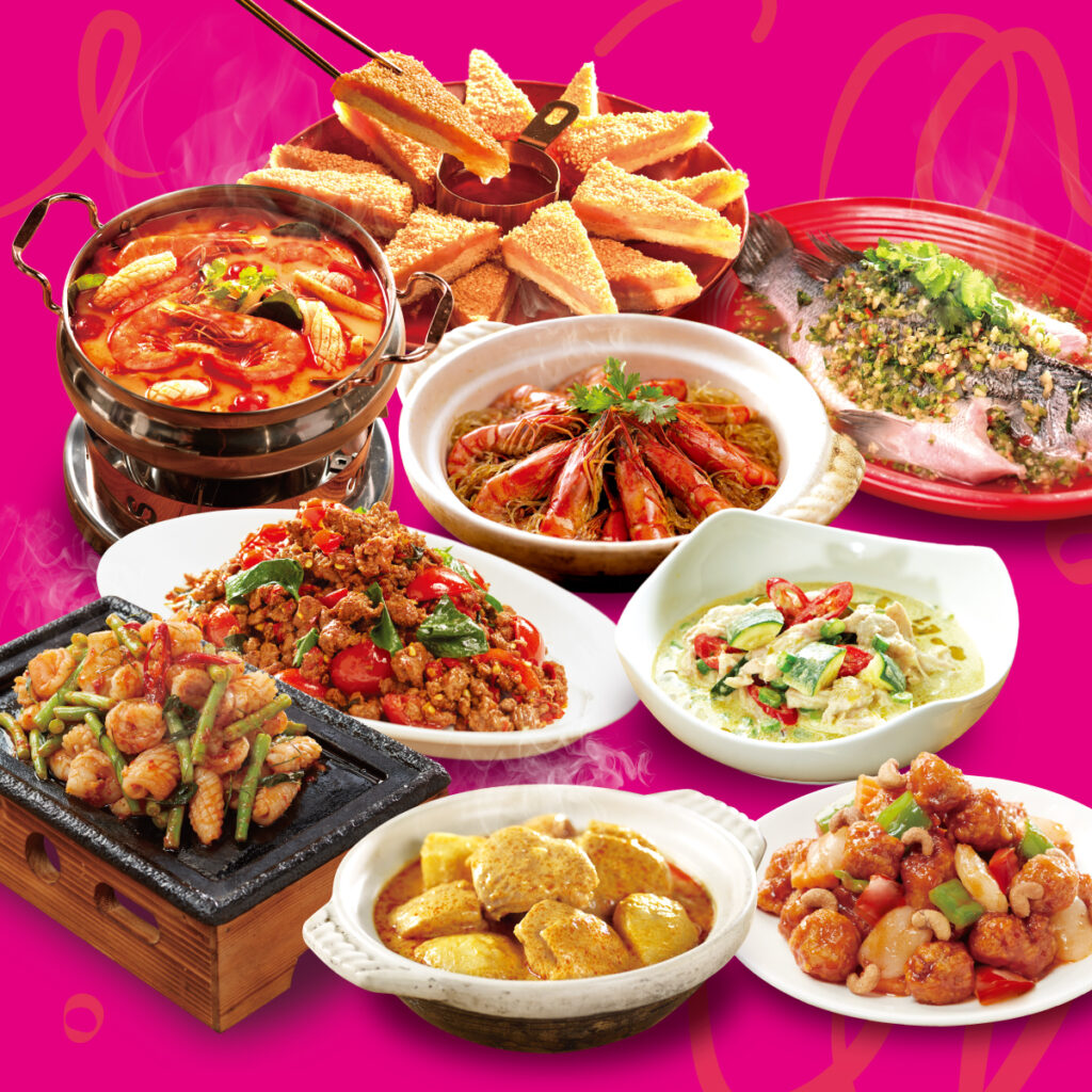 喜愛泰式料理的人可選擇「瓦城」的年菜套餐，迎接農曆新年。