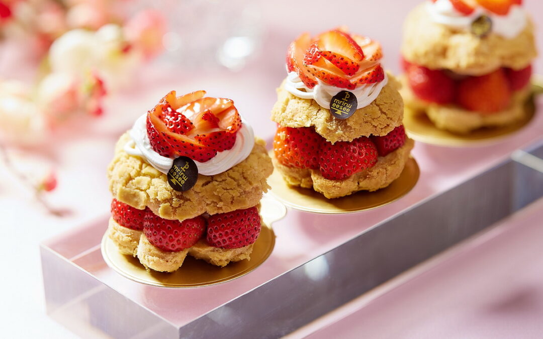 草莓控的最愛 JR東日本大飯店台北推出如初戀般的限定草莓甜點