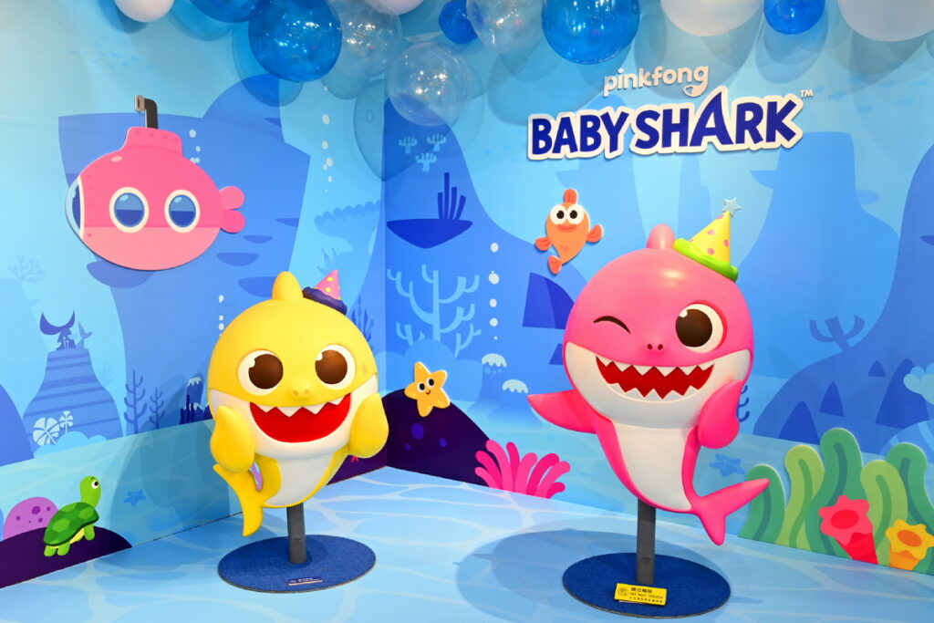 Baby Shark 的全新裝置首度登場，與大家共度新春佳節