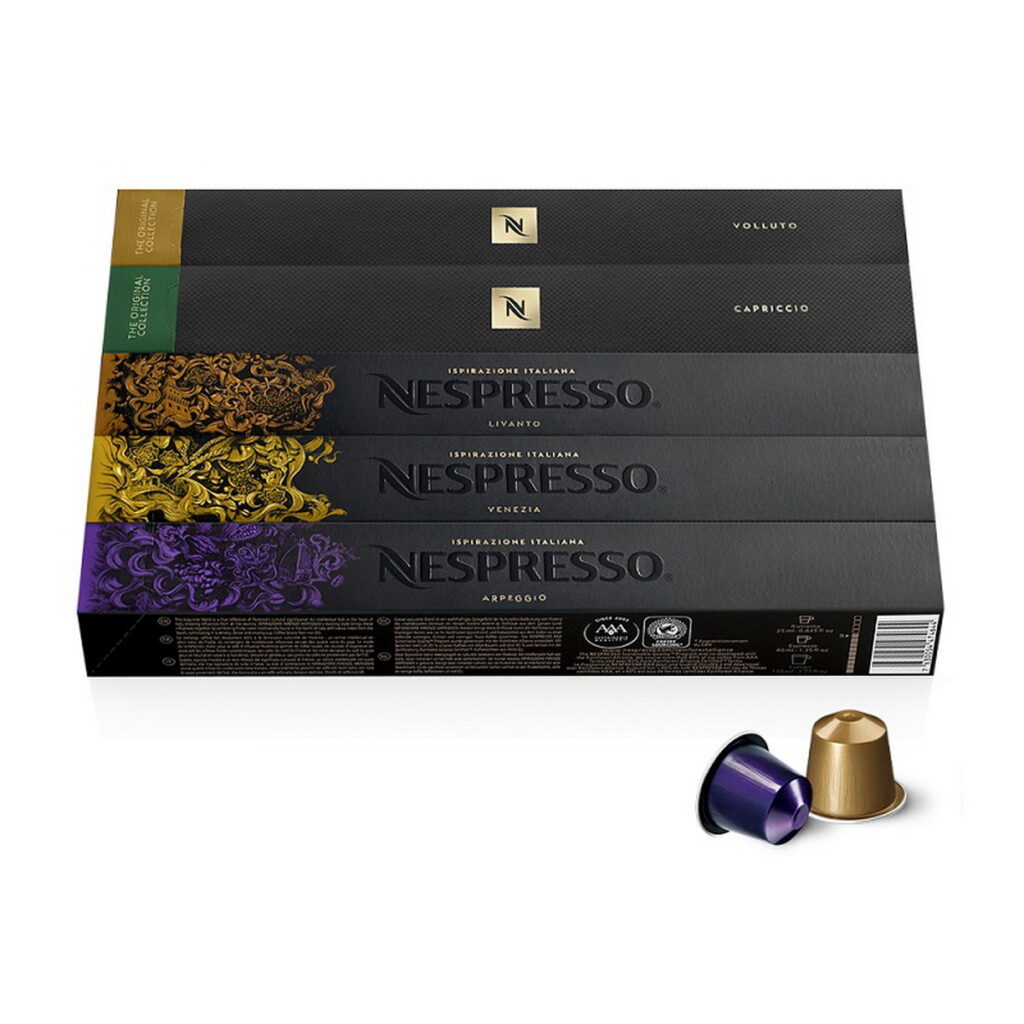 【Nespresso】Original經典暢銷咖啡膠囊，10顆5盒組活動價950元