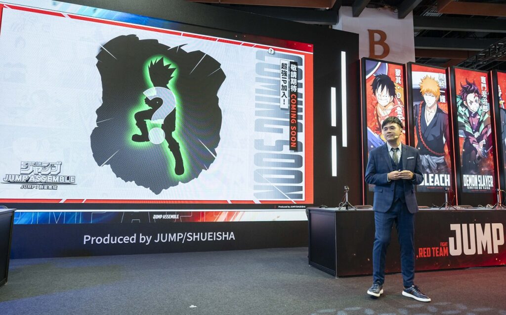 《JUMP：群星集結》產品總監朱宏宇親自蒞臨現場進行遊戲介紹