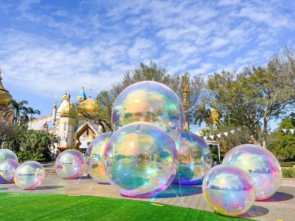 馬戲奇幻樂園主題慶典-炫彩巨型泡泡球超放閃