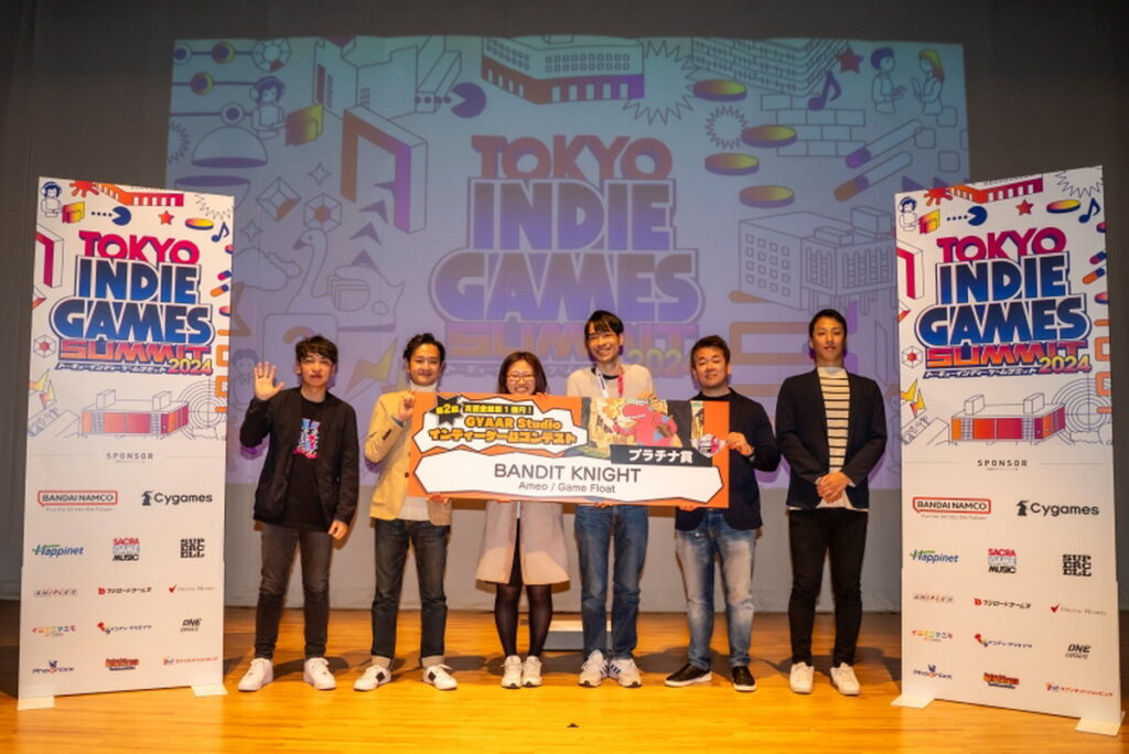 總獎金高達一億日圓的獨立遊戲大賽中日前於活動中揭露得獎者（圖由Tokyo Indie Games Summit提供）