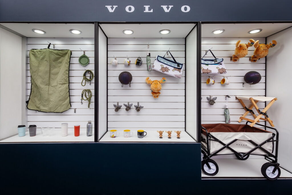 活動現場將展出VOLVO全系列寵物精品