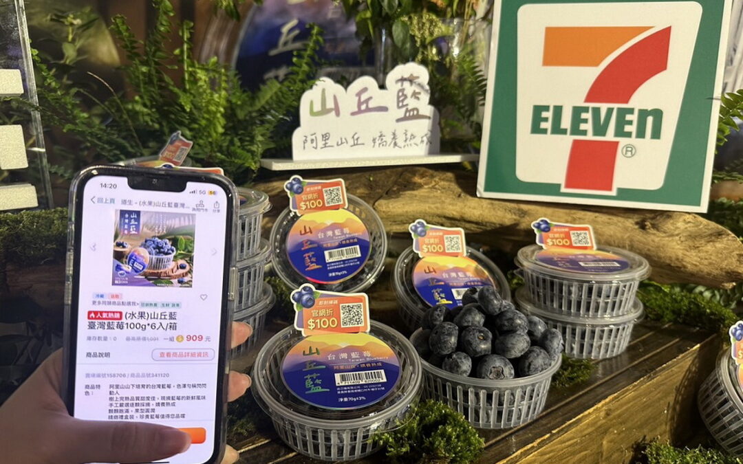 到7-ELEVEN支持在地好農！產地直送「山丘藍」新鮮藍莓