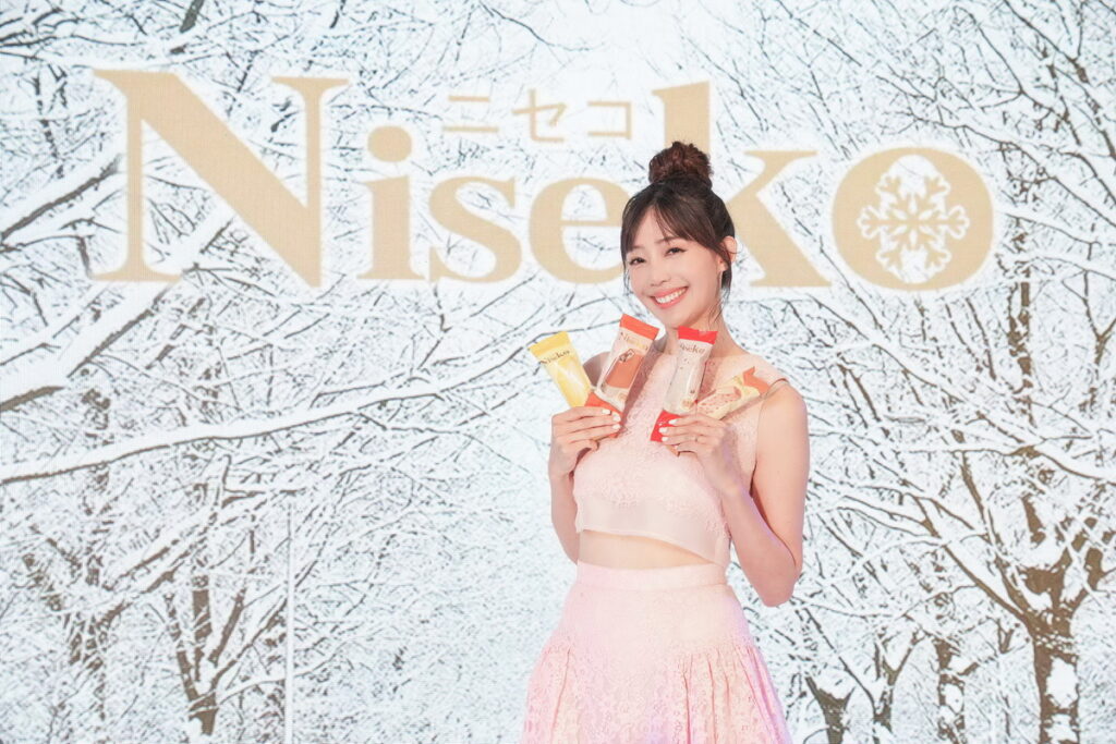 北海道滑雪女神王心恬出席Niseko新品發表會