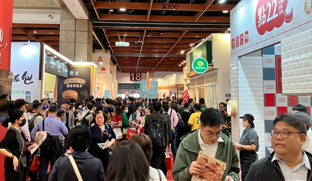 台北國際連鎖加盟大展現場遊逛人潮