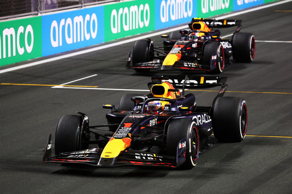 -Red Bull車隊荷蘭車手Max Verstappen 於2024 F1 沙烏地阿拉吉達濱海賽道奪下分站賽冠軍。（Red Bull 提供）