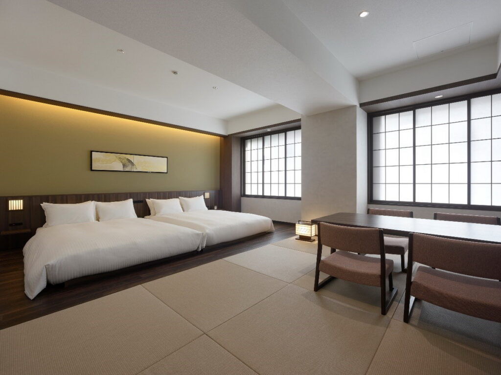 &Here TOKYO UENO部分房型設有榻榻米，整體空間開闊舒適。（東京觀光財團提供）