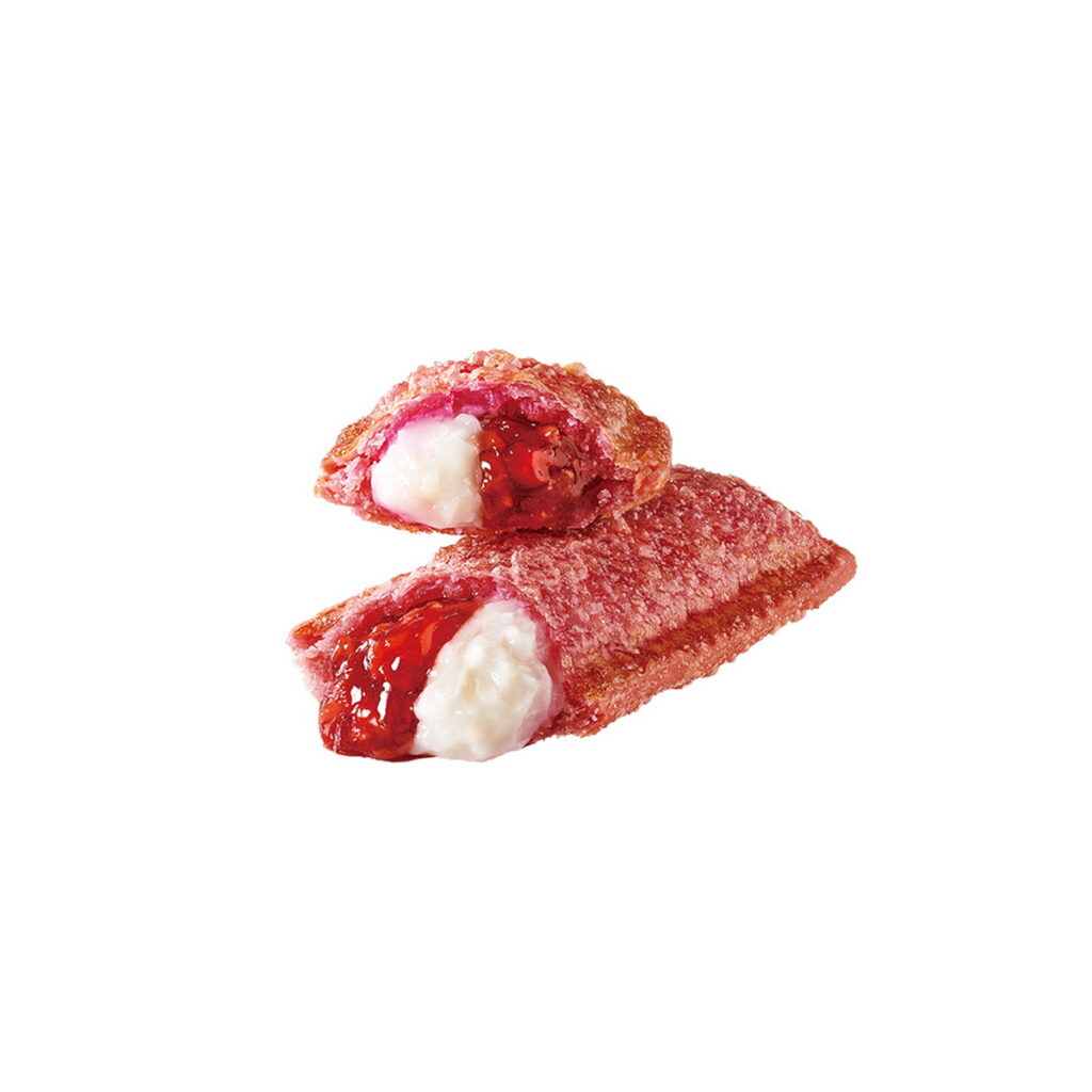 「草莓優格雙餡派」自3月27日起限量供應，單點48元