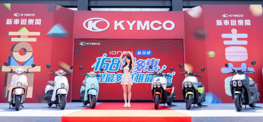 勝利女神李多慧今日出席KYMCO光陽機車品牌發表會