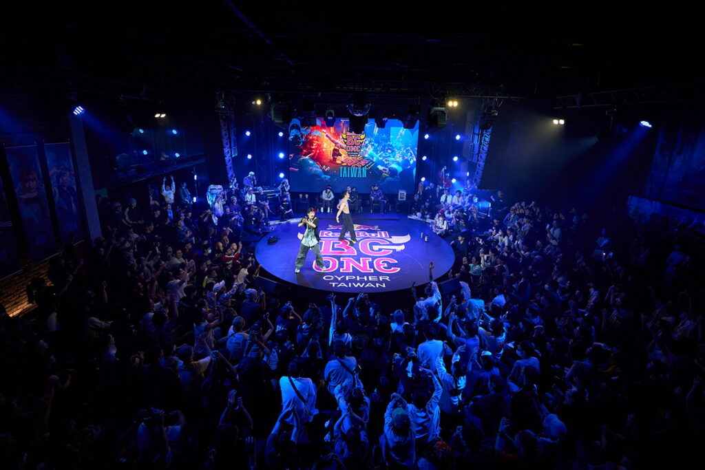 Red Bull BC One台灣大賽於今（13）日舉行的現場超過500名觀眾與觀眾一同見證，台灣最強霹靂舞者誕生。（Red Bull提供）