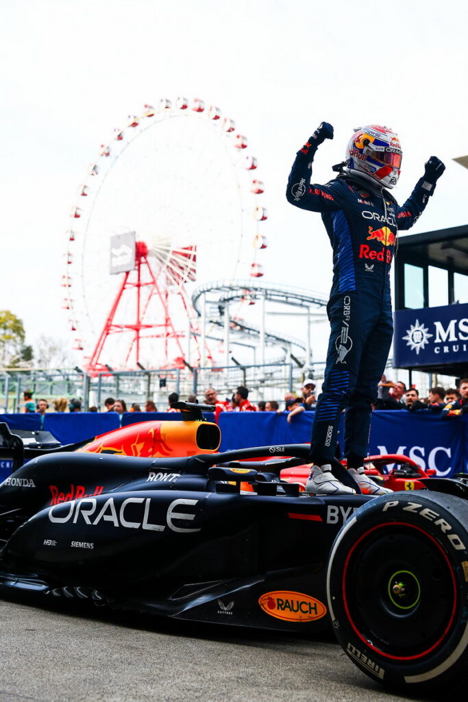Red Bull 車隊荷蘭籍車手 Max Verstappen 已三度於於F1日本站蟬聯冠軍。（Red Bull 提供）