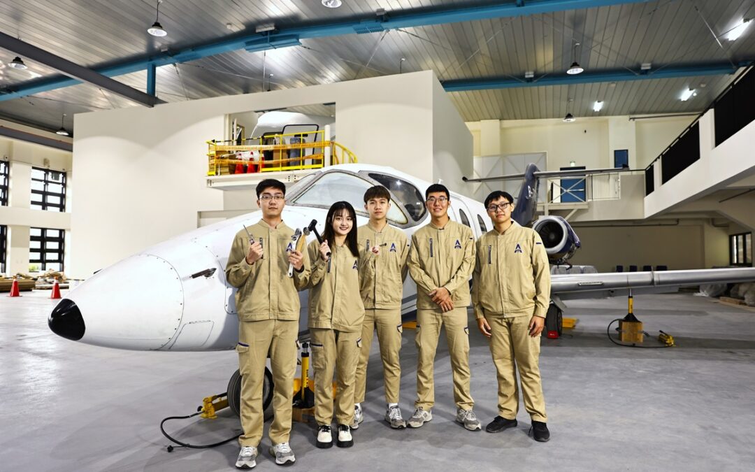 朝陽科大「航空機械系學士後專班」開啟全新人才培育模式