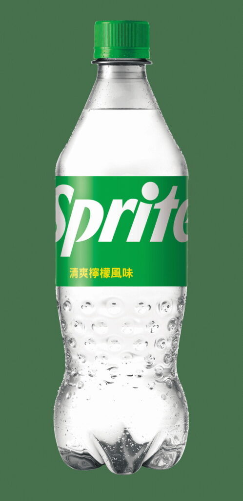 「雪碧」透明瓶新裝登場_600 mL (可口可樂公司提供)