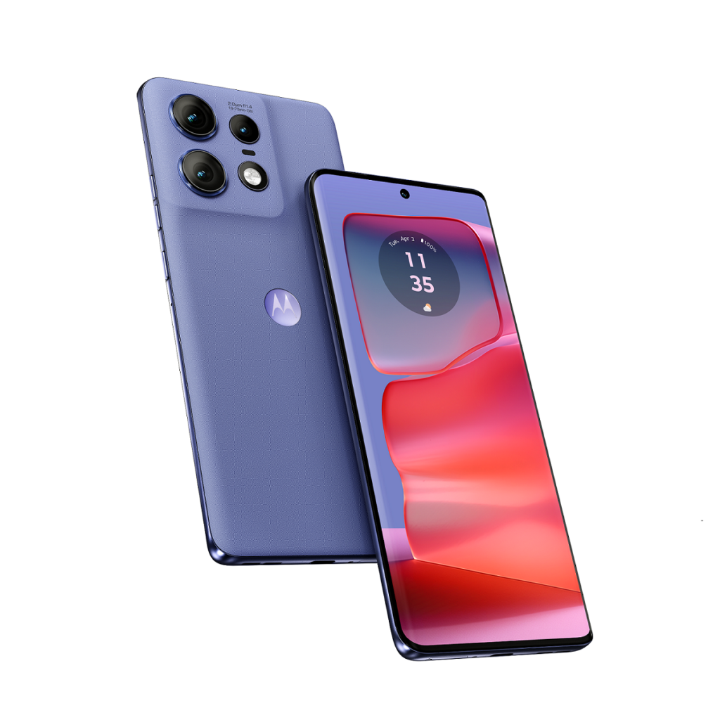 edge 50系列承襲Motorola廣受好評的純素皮革機身、IP68防水防塵規格與5,000萬畫素強大主鏡頭 將是今夏最美防水手機