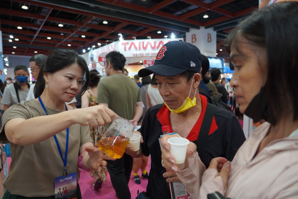 以「參山好茶道」為主題,為遊客規劃專屬茶的體驗