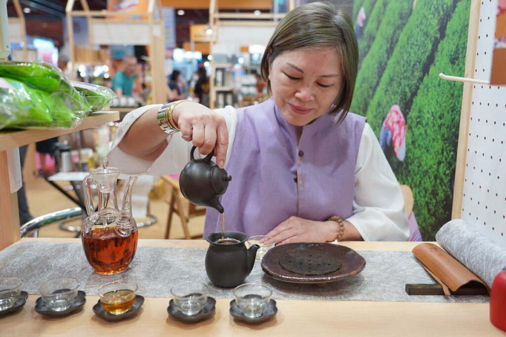 以「參山好茶道」為主題,為遊客規劃專屬茶的體驗