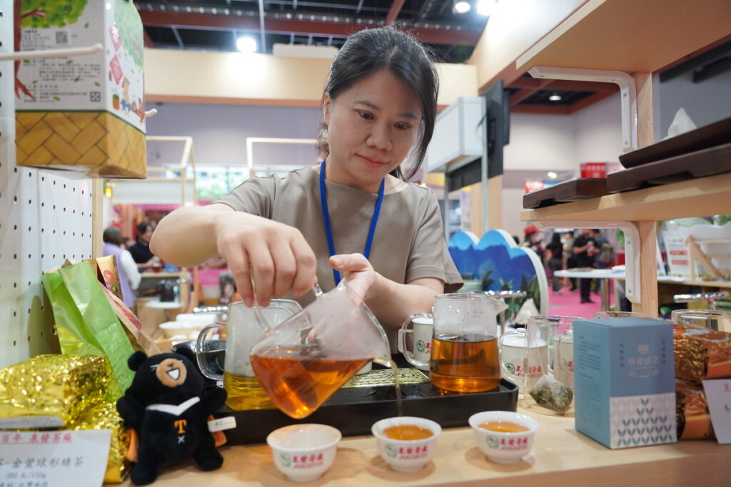 以「參山好茶道」為主題,為遊客規劃專屬茶的體驗